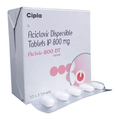 Acivir 800mg DT Tablet (Acyclovir)