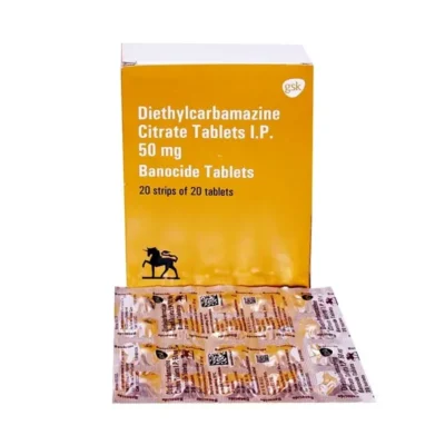 Banocide 50mg Tablet (Diethylcarbamazine)