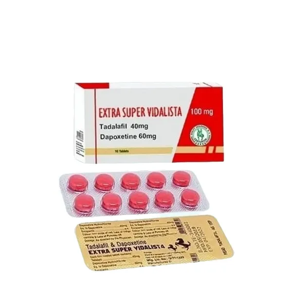 Extra Super Vidalista (Tadalafil/Dapoxetine)