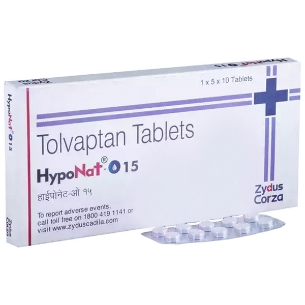 Hyponat-O 15mg Tablet (Tolvaptan)