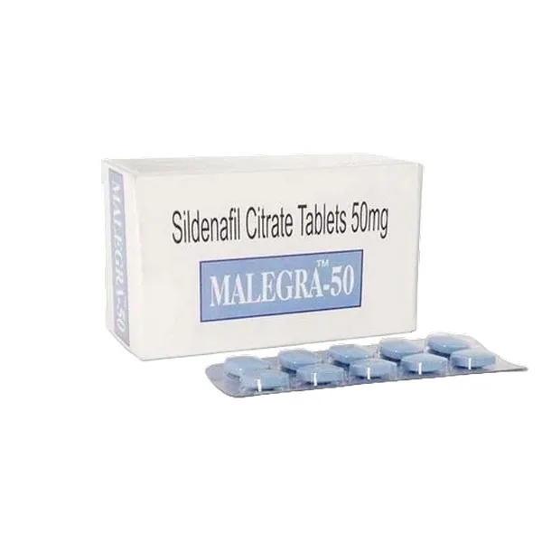 Malegra 50mg (Sildenafil Citrate)