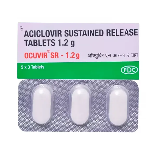 Ocuvir 1200mg Tablet (Acyclovir)
