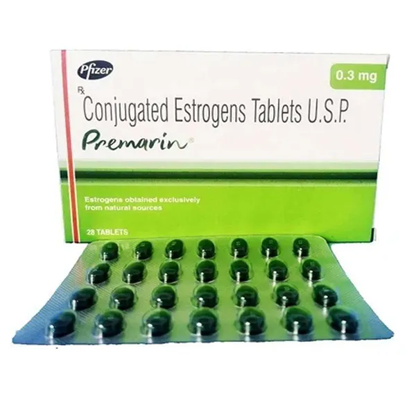 Premarin 0.3mg Tablet (Conjugated Estrogen)