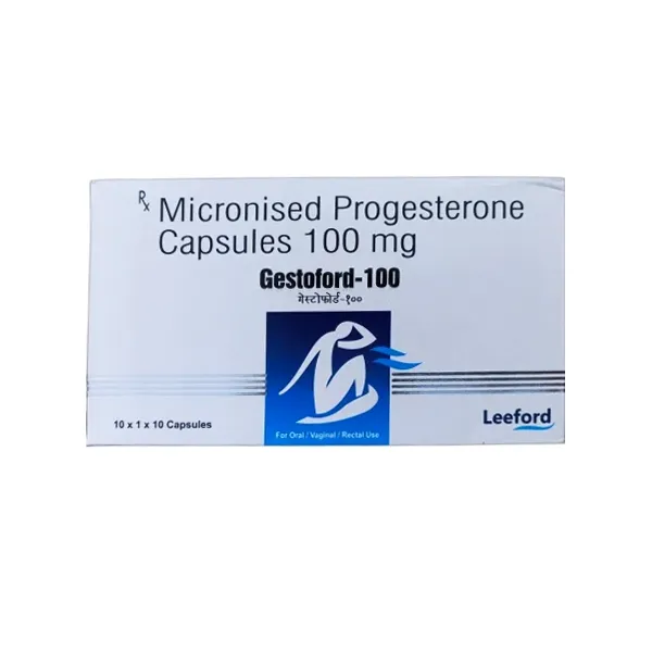 Progesterone 100mg Softgel Capsule (Gestoford)