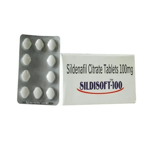Sildisoft 100 Mg Tablets
