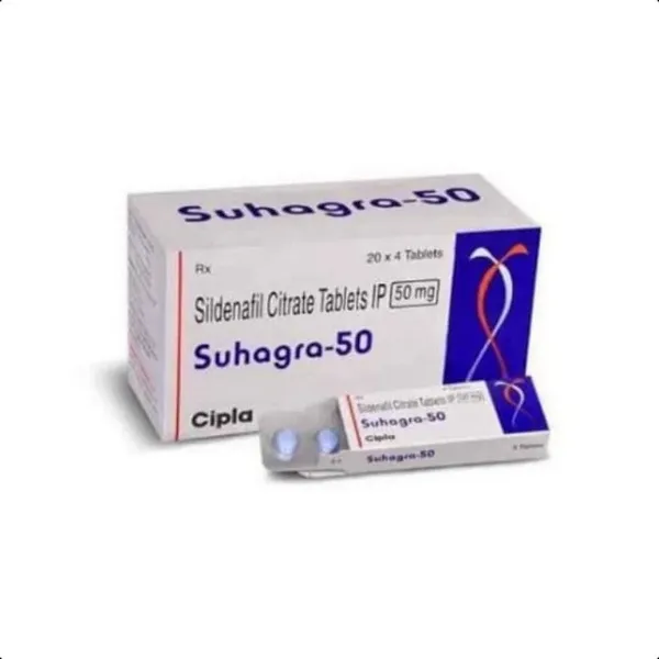 Suhagra 50mg (Sildenafil Citrate)