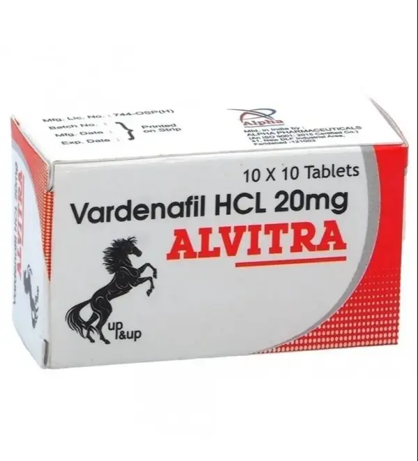 Alvitra 20mg (Vardenafil)
