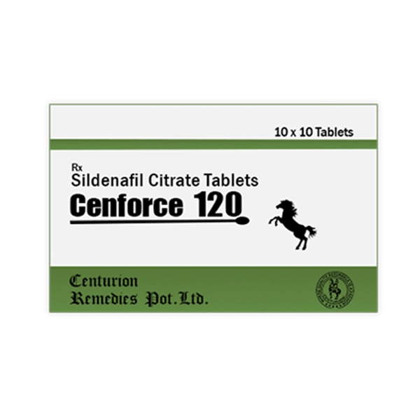Cenforce 120 mg (Sildenafil Citrate)