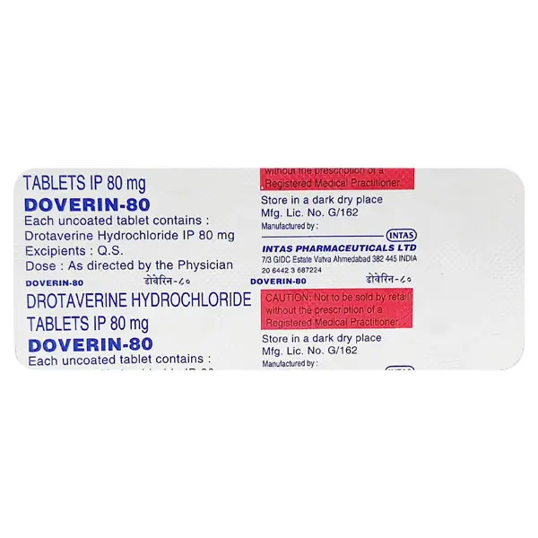 Doverin 80mg Tablet