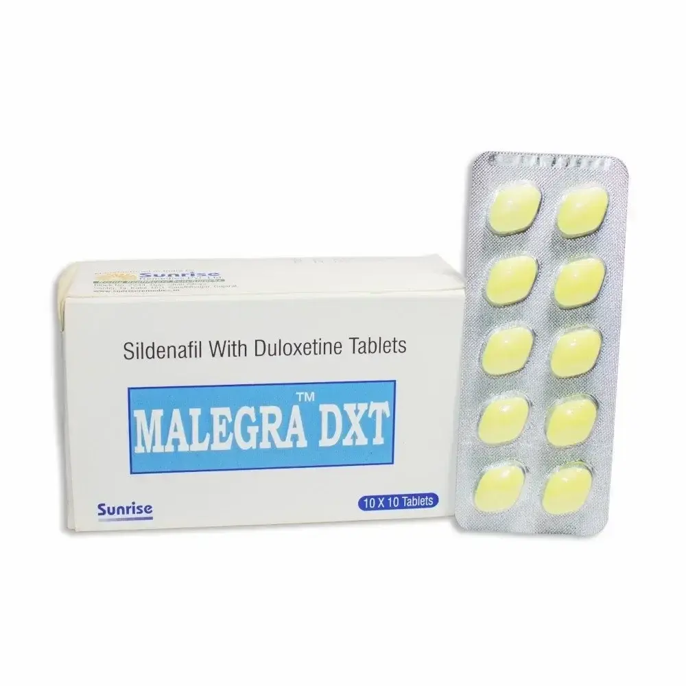 Malegra DXT (Sildenafil Citrate/Duloxetine)