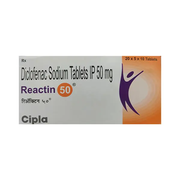 Diclofenac 50mg (Reactin)