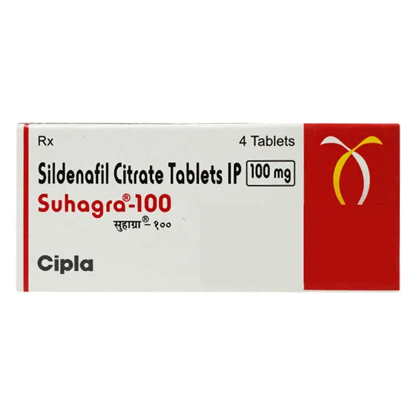 Suhagra 100mg - Sildenafil Citrate