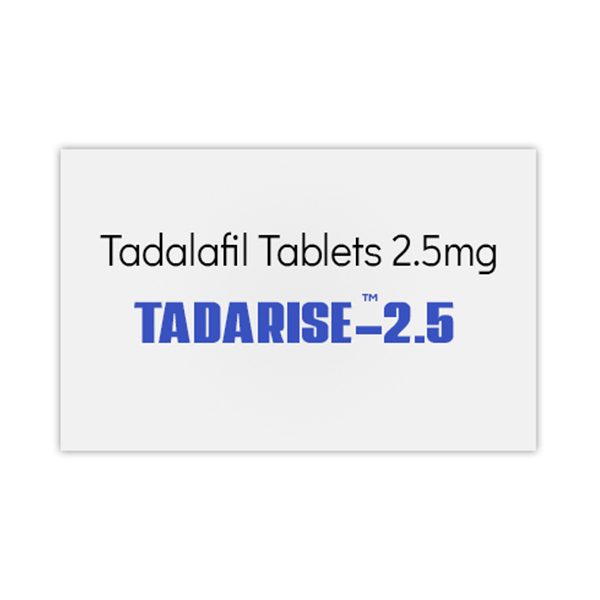 Tadarise 2.5mg (Tadalafil)