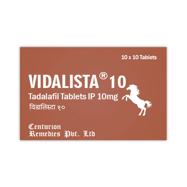 Vidalista 10mg (Tadalafil)
