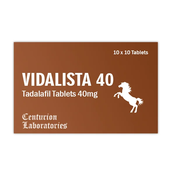 Vidalista 40mg - Tadalafil Tablets 40mg