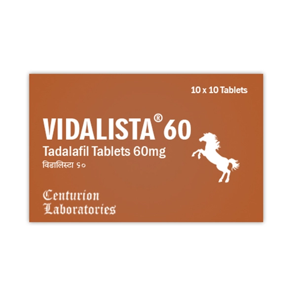 Vidalista 60mg - Tadalafil Tablets 60mg
