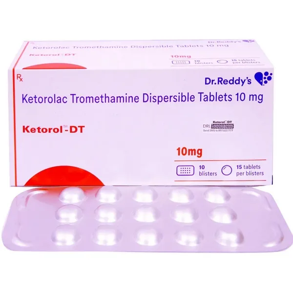 Ketorol-DT 10mg Tablet (Ketorolac)