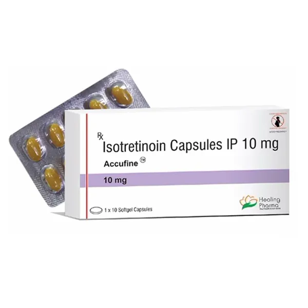 Isotretinoin 10mg - Accufine Capsules