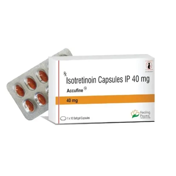 Isotretinoin 40mg Capsules (Accufine)