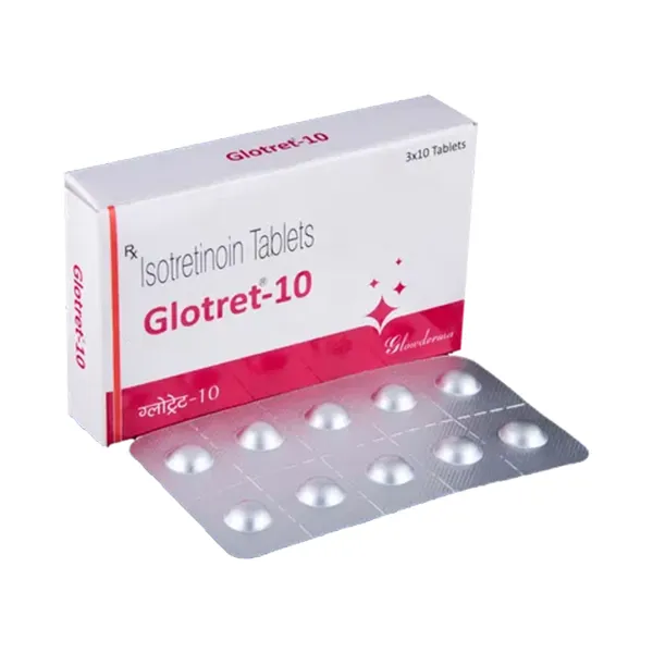Isotretinoin 10mg Tablet (Glotret)