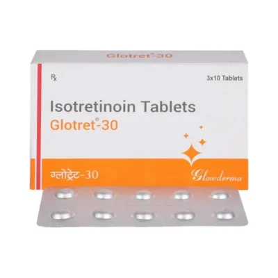 Isotretinoin 30mg Tablet (Glotret)