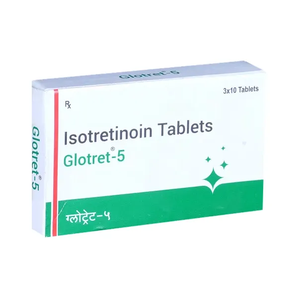 Isotretinoin 5mg Tablet (Glotret)