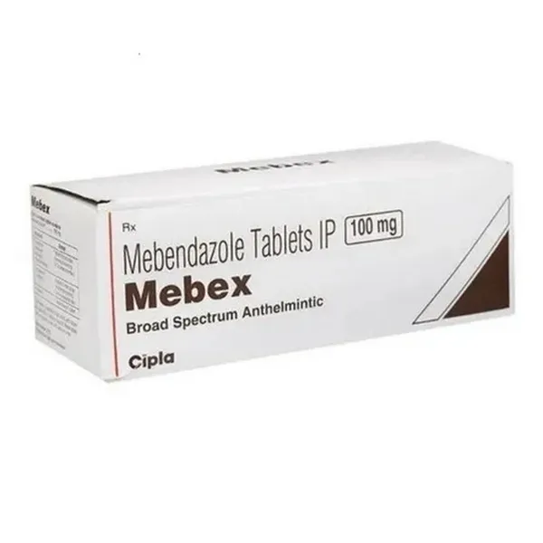 Mebex 100mg Tablet – Mebendazole