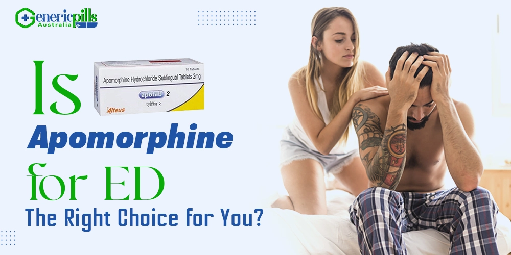 Apomorphine for ED