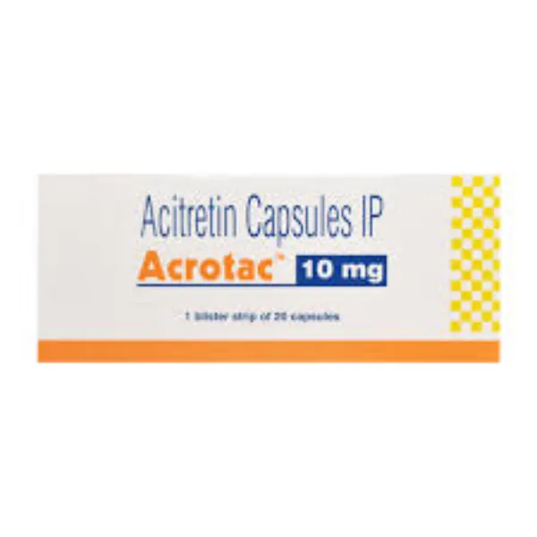 Acrotac 10mg – Acitretin Capsule