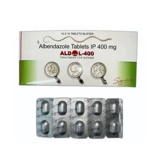 Albendazole 400mg Tablets - Aldol 400