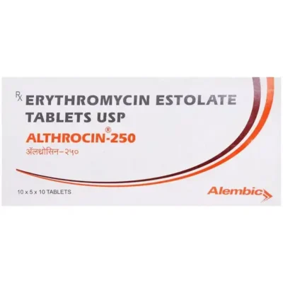 Althrocin 250 - Erythromycin Tablets 250mg