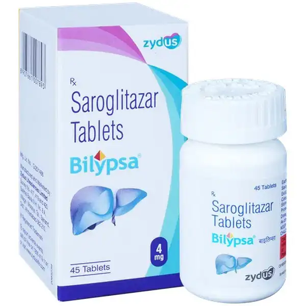 Bilypsa 4 mg - Saroglitazar
