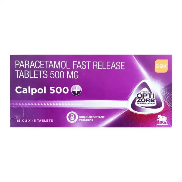 Calpol 500 - Acetaminophen Tablets 500mg