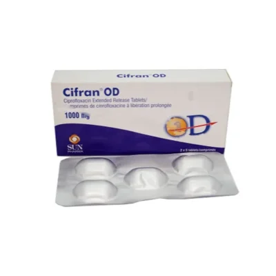 Cifran OD 1000 – Ciprofloxacin