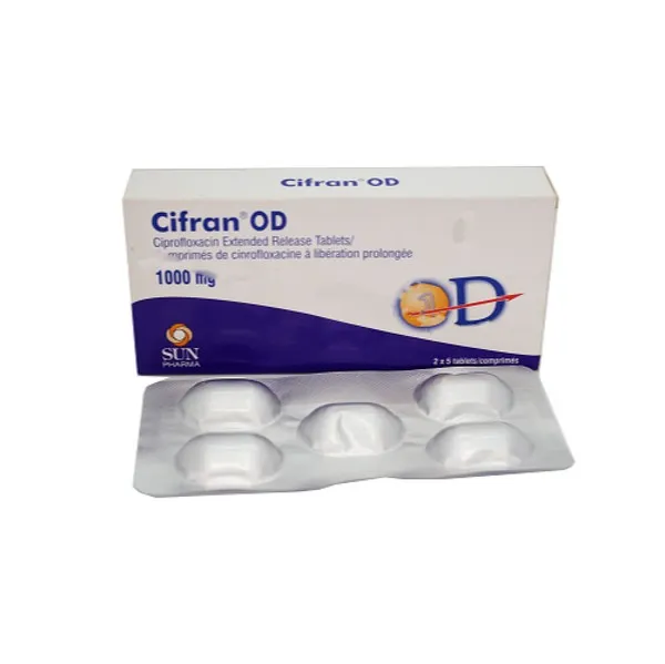 Cifran OD 1000 - Ciprofloxacin