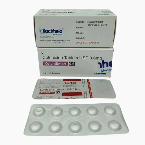 Colchicine 0.6 mg – KolchiSmart Tablet