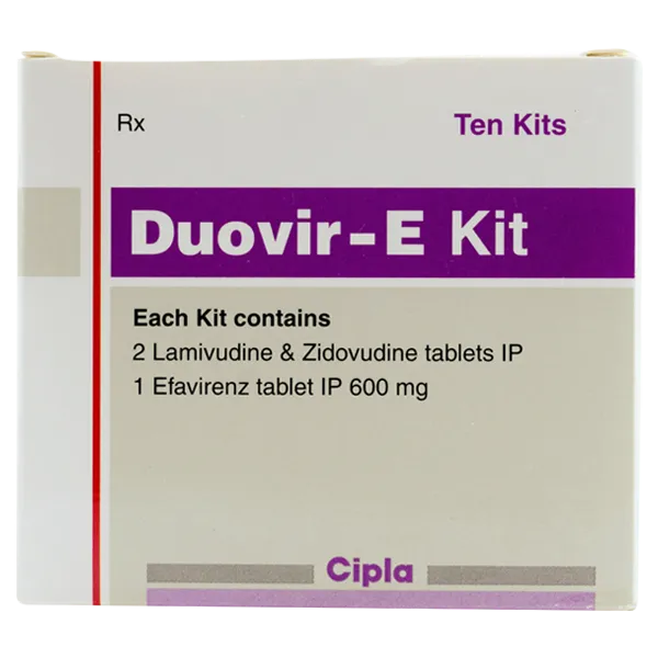 DUOVIR-E KIT – LAMIVUDINE/ZIDOVUDINE/EFAVIRENZ