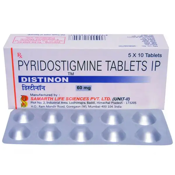 Distinon 60 - Pyridostigmine Tablets 60mg