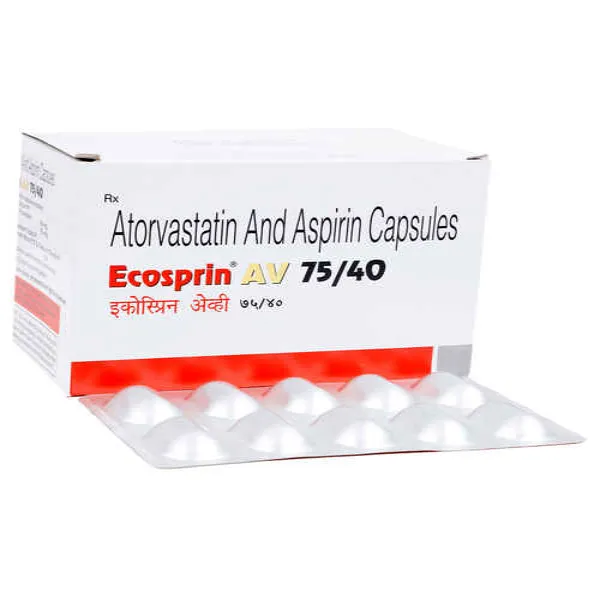 Ecosprin AV 75/40 – Atorvastatin/Aspirin