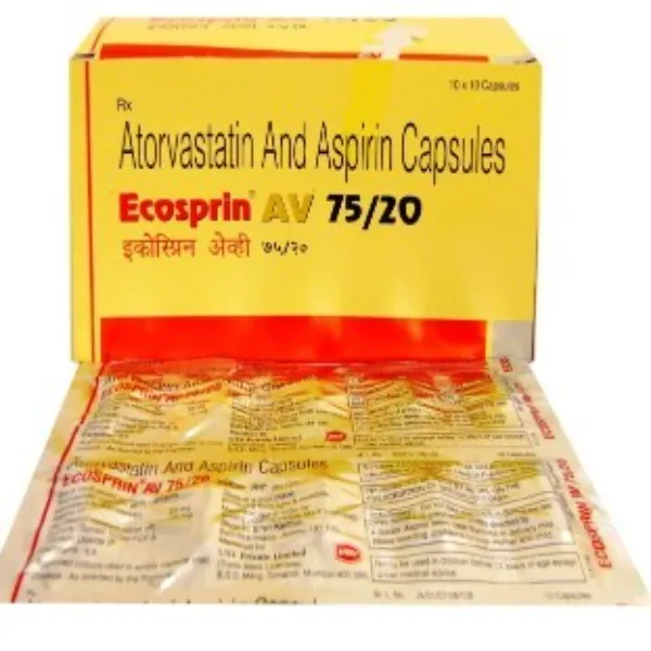 Ecosprin AV 75 - Atorvastatin/Aspirin