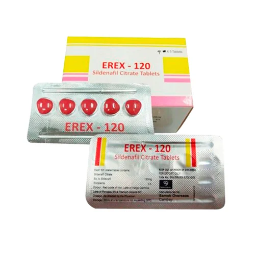 EREX 120 MG - SILDENAFIL CITRATE 120mg