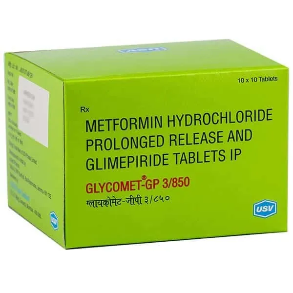 Glycomet-GP 3g