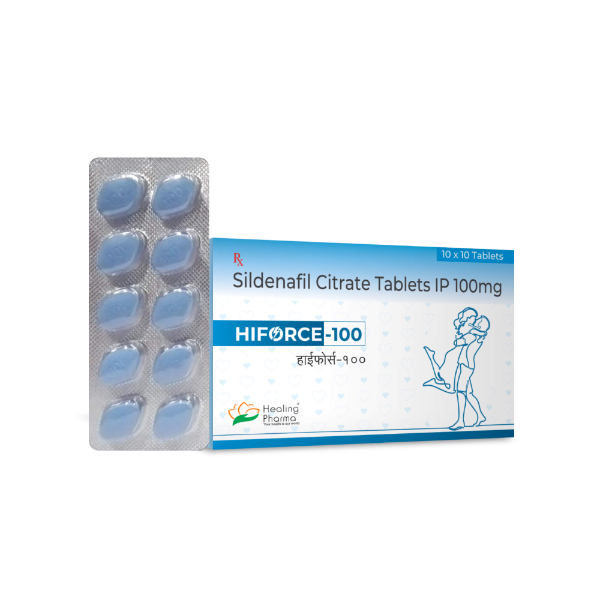 Hiforce 100mg - Sildenafil Citrate 100mg