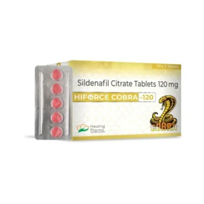 Hiforce cobra 120mg – Sildenafil Citrate