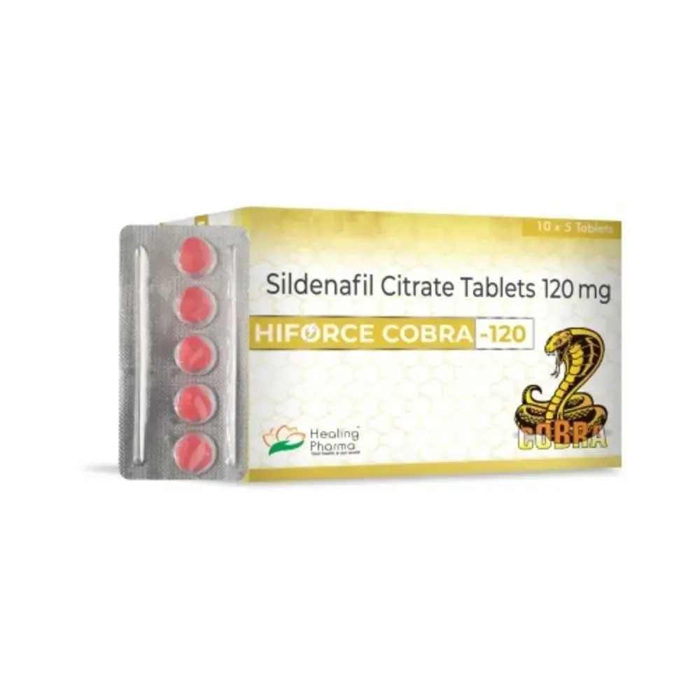 Hiforce cobra 120mg - Sildenafil Citrate