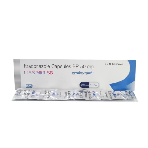 Itaspor 50 – Itraconazole Capsules