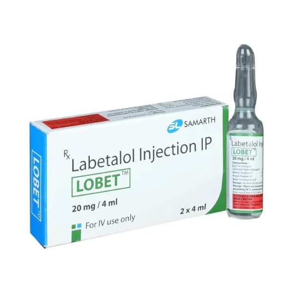 Lobet 20mg – Labetalol Injection