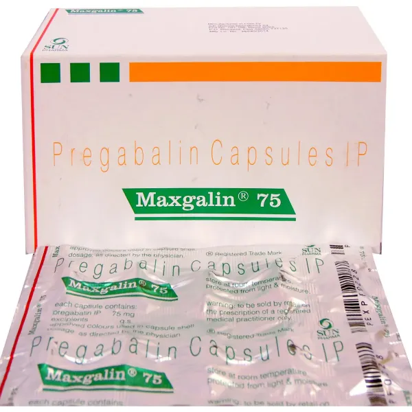 Maxgalin 75mg - Pregabalin 75mg