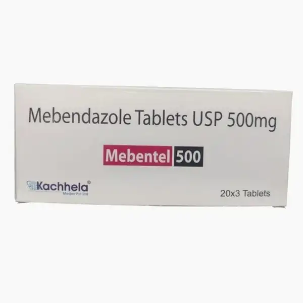 Mebentel 500 - Mebendazole Tablets 500mg