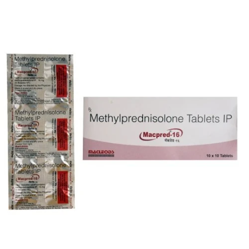 Methylprednisolone 16mg – Macpred 16mg Tablet